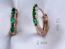 фото Серьги  - (артикул - 18e00630-ZZ3706-3)