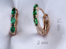 фото Серьги  - (артикул - 18e00630-ZZ3706-3)